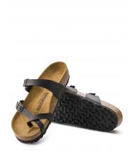 BIRKENSTOCK MAYARI BIRKO-FLOR Sandalia tipo chanclas negro - Zapatos unisex - 5