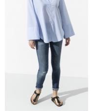 BIRKENSTOCK GIZEH BIRKO-FLOR Sandalia de dedo negro - Zapatos unisex - 7