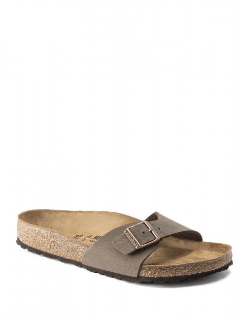 MADRID BIRKIBUC Sandalia zapatilla moca - Zapatos unisex