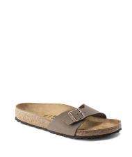 BIRKENSTOCK MADRID BIRKIBUC Sandalia zapatilla moca - Zapatos unisex - 3