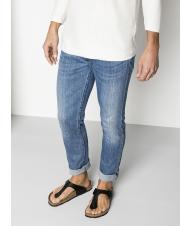 BIRKENSTOCK GIZEH BIRKO-FLOR Sandalia de dedo negro - Zapatos unisex - 8