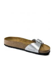 BIRKENSTOCK MADRID BIRKO FLOR Sandalia zapatilla plata - Zapatos Mujer - 3