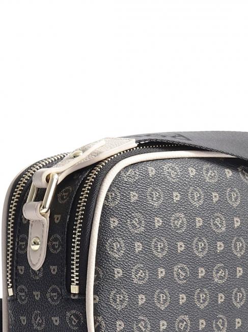 HERITAGE  Bolso cámara con bandolera Negro / marfil - Bolsos Mujer