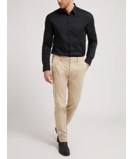 GUESS CORE  Camisa de algodón elástico jetbla - Camisas de hombre - 3