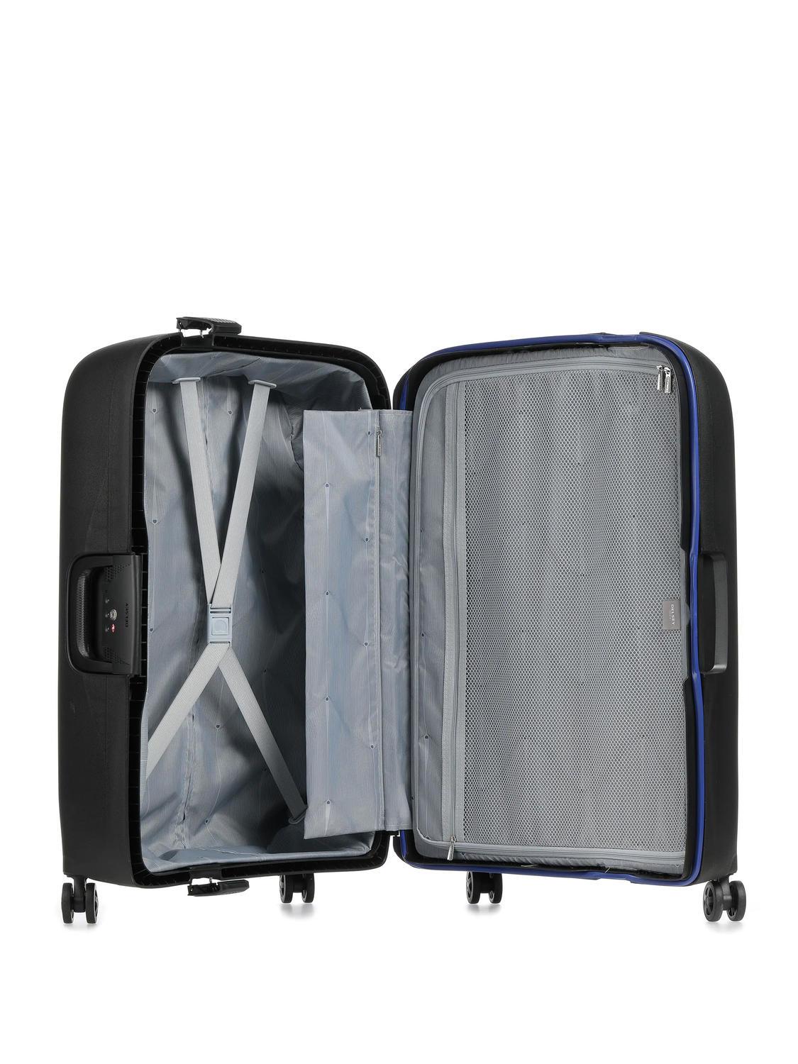 Delsey Trolley Moncey Medida Mediana Negro Compra A Precios De