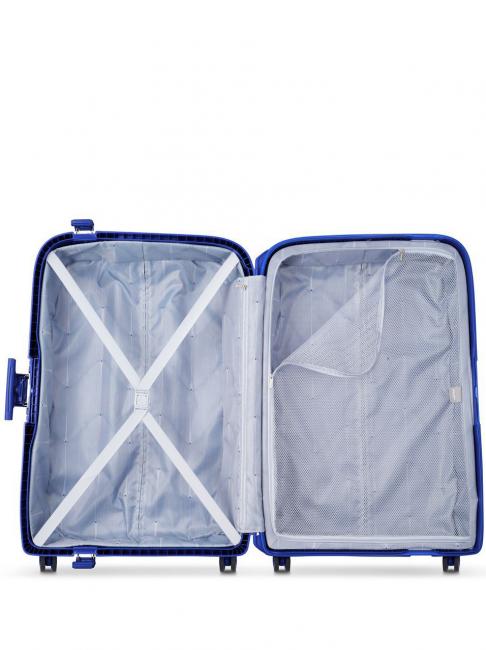 MONCEY Carro de tama&ntilde;o grande azul claro - Trolley R&iacute;gidos