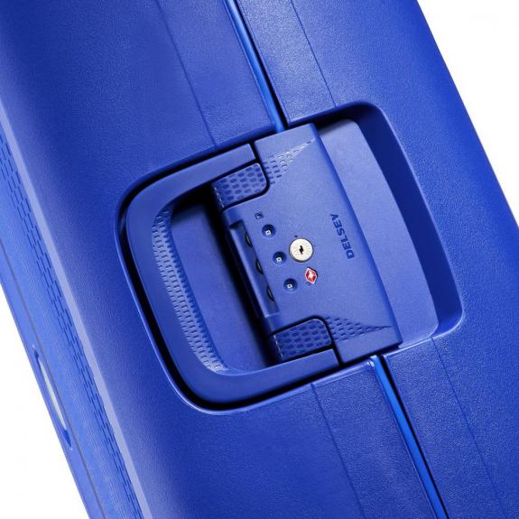 MONCEY Carro de tama&ntilde;o grande azul claro - Trolley R&iacute;gidos