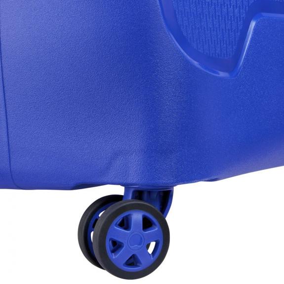 MONCEY Carro de tama&ntilde;o grande azul claro - Trolley R&iacute;gidos
