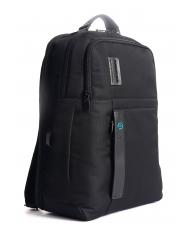 PIQUADRO Mochilas P16, para portátil de 15.6" CHEVRON / NEGRO - Mochilas para portátil - 2