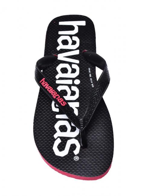 TOP LOGOMANIA 2 Chancletas ROJO RUB&Iacute; - Zapatos Mujer