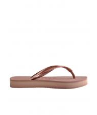 HAVAIANAS SLIM FLATFORM SLIM FLATFORM Chanclas de mujer CROCO / ROSA - Zapatos Mujer - 3