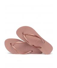 HAVAIANAS SLIM FLATFORM SLIM FLATFORM Chanclas de mujer CROCO / ROSA - Zapatos Mujer - 4