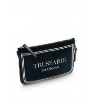 TRUSSARDI CITY POCKET bolso de mano azul de shangh&aacute;i - Bolsos Mujer - 2