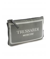 TRUSSARDI CITY POCKET bolso de mano gris moscú - Bolsos Mujer - 2