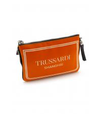 TRUSSARDI CITY POCKET bolso de mano naranja de shanghái - Bolsos Mujer - 2