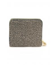 BORBONESE CLASSICA  Cartera mediana con cremallera OP / NATURAL / NEGRO - Bolsas de viaje - 3