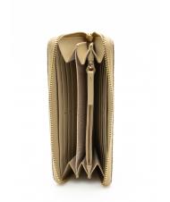 BORBONESE CLASSICA Cartera con cremallera alrededor arena - Carteras Mujer - 2