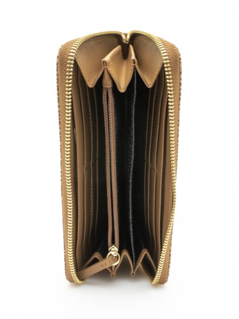 CLASSICA Cartera con cremallera alrededor beiger yegua - Carteras Mujer