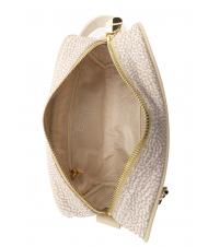 BORBONESE BORBONESO Mini bolso bandolera de tela arena - Bolsos Mujer - 5