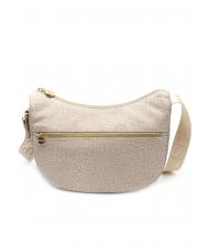 BORBONESE BORBONESO Bolso LUNA Hobo, Peque&ntilde;o arena - Bolsos Mujer - 4