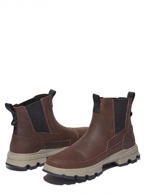 TBL ORIGINALS Botines de piel tierra - Zapatos Hombre
