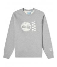 TIMBERLAND WW SWEAT Sudadera con cuello redondo brezo gris medio - Sudaderas - 5