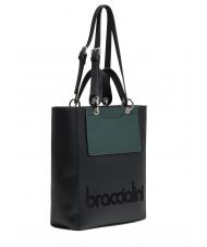 BRACCIALINI MY ONE Comprador de mano/hombro verde negro - Bolsos Mujer - 2
