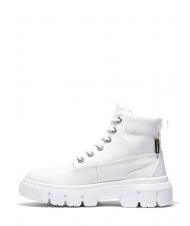 TIMBERLAND GREYFIELD Botines de lona blanco de blanco - Zapatos Mujer - 3