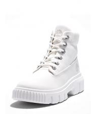 TIMBERLAND GREYFIELD Botines de lona blanco de blanco - Zapatos Mujer - 5