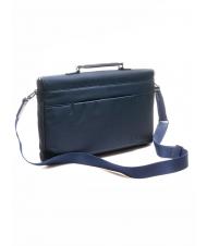 PIQUADRO KLOUT Malet&iacute;n de piel y tela, porta pc de 15,6" - Maletines de Trabajo