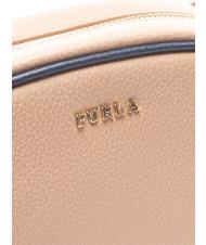 FURLA CARA Oasi Minibolso de hombro piedra lunar + d azul - Bolsos Mujer - 3