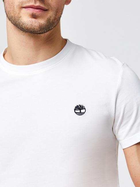 SS DUNRIVER CREW Camiseta de algodón blanco - camiseta