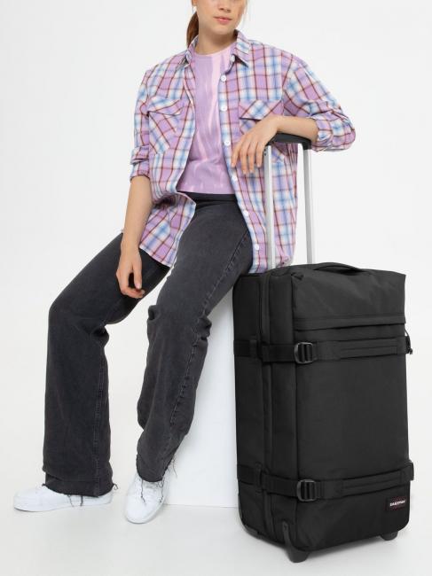 TRANSIT'R M carro de tamaño mediano NEGRO - Trolley Semirrígidos