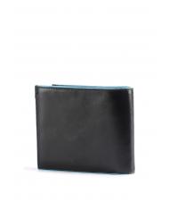 PIQUADRO BLUE SQUARE Billetera negro - Carteras Hombre - 3