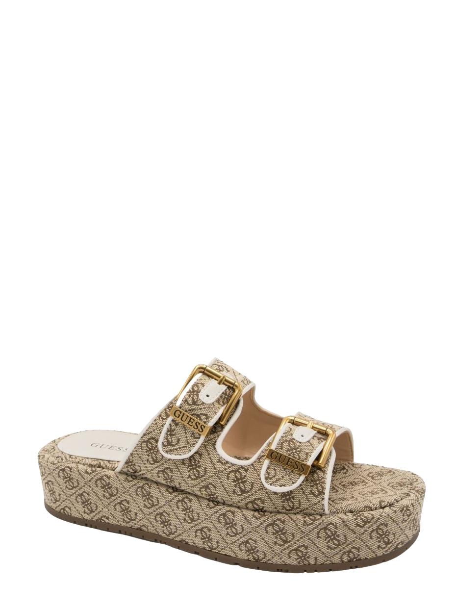 SANDALIA GUESS NUDO LOGO Color Beige Sizes 35