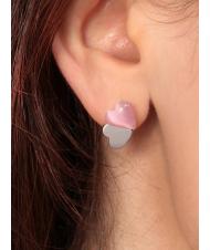 MORELLATO CUORE Pendientes de plata con ojo de gato - Pendientes