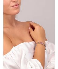 MORELLATO 1930 Pulsera de acero con ojo de gato fucsia - Pulseras - 4