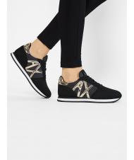 ARMANI EXCHANGE RIO Zapatillas negro / dorado - Zapatos Mujer - 6