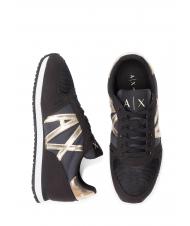 ARMANI EXCHANGE RIO Zapatillas negro / dorado - Zapatos Mujer - 4