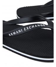 ARMANI EXCHANGE FLIP FLOP Chancletas Negro / negro - Zapatos Hombre - 3