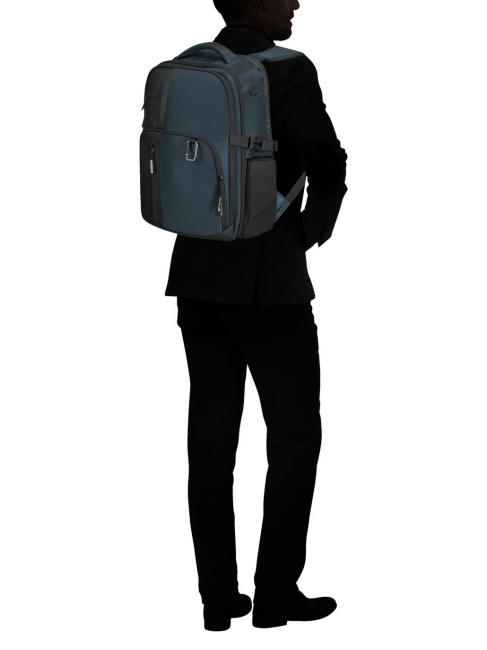 BIZ2GO Mochila de viaje de un d&iacute;a, soporte para pc de 15,6 " azul profundo - Mochilas para port&aacute;til