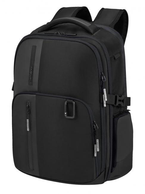BIZ2GO Mochila de viaje de un d&iacute;a, soporte para pc de 15,6 " NEGRO - Mochilas para port&aacute;til