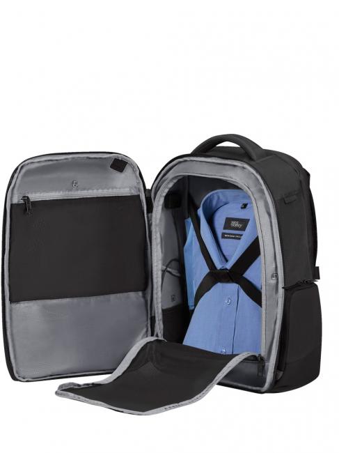 BIZ2GO Mochila de viaje de un d&iacute;a, soporte para pc de 15,6 " NEGRO - Mochilas para port&aacute;til