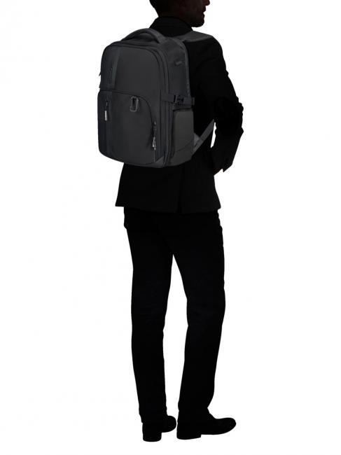 BIZ2GO Mochila de viaje de un d&iacute;a, soporte para pc de 15,6 " NEGRO - Mochilas para port&aacute;til