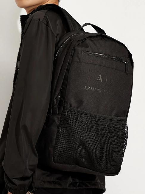 ZAINO Hecho de poli&eacute;ster negro - Mochilas para port&aacute;til