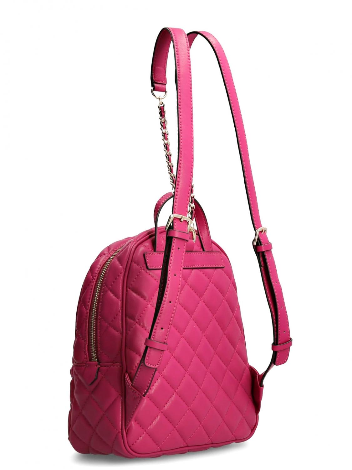Guess Cessily Mochila Acolchada Fucsia - ¡Compra En Le Sac!