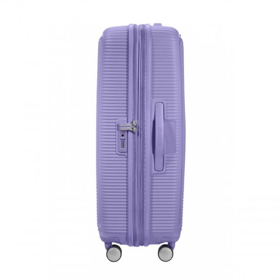 Maletas SOUNDBOX, medida grande, expandible lavanda - Trolley Rígidos