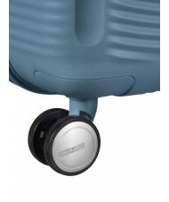 AMERICAN TOURISTER SOUNDBOX SPINNER Carro mediano, expandible piedra azul - Trolley Rígidos - 8