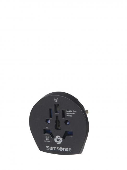 GLOBAL TRAVEL  Adaptador para tomas el&eacute;ctricas Mondo - Europa NEGRO - Accesorios de viaje