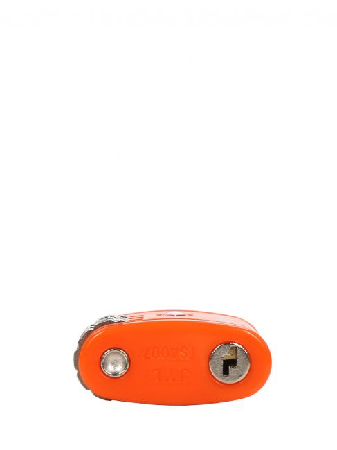  Candado GLOBAL TRAVEL con cable y combinaci&oacute;n TSA naranja - Accesorios de viaje